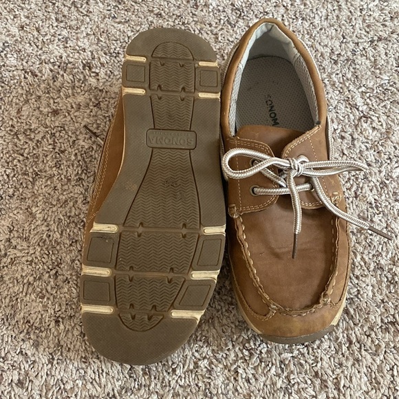 Sonoma Brown Boat Shoes/Loafers size 3Y - Picture 3 of 6